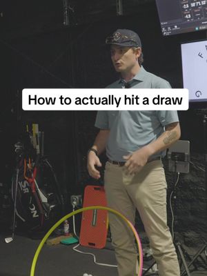JT makes it so simple to understand the fundamentals of hitting a draw @Fairhope Golf Works 