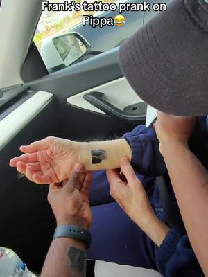 After brunch, I convinced Frank to prank Pippa by pretending he got a tattoo — something he’d never do. The fact that he went along with it says everything about how playful and amazing he is. Stick around for the big reveal. Thank you to everyone who supports me — it truly means the world. No pressure at all, but if you feel drawn to support, the link is in the bio. I love you all. Be kind to one another