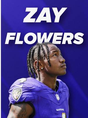 The Ravens have a big decision with Zay Flowers. #zayflowers #baltimoreravens #nfl #football #tiktokcampaign 