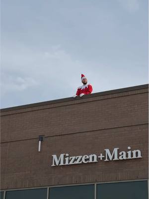 Should we add a red jumpsuit to our Winter ’26 collection? Yes or no. #mizzenandmain #menswear #elfontheshelf 