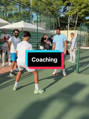 Great to spend time with young Greek player @rafaelpag 🇬🇷. A future star of our sport 🙌. (hope he remembers this coaching session when he wins his first slam 😆) #tennis #greece #tennistiktok  
