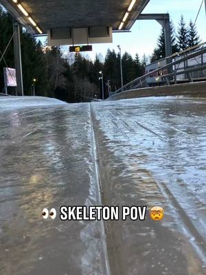 Feel the speed. 🛷 📹: @matt_weston_skeleton #Olympics #MilanoCortina2026 #WinterOlympics #Skeleton