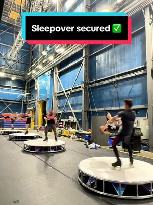 did someone say holiday sleepover? 🛼❄️ The roller skating squad from ‘Twas the Night Before by Cirque du Soleil brings synchronized spins and festive flair to the floor. Touring the U.S. this holiday season! 🎪 ‘Twas the Night Before 🛼  Jordan Smith Alina Suvorina Smith  Dylan Medini Asia Medini Holler Zavatta Carmen Ribass Jess Dalton Melany Dalton #holidayshow #liveperformance #rollerskating 
