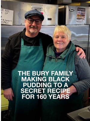 THE BURY FAMILY MAKING BLACK PUDDING TO A SECRET RECIPE FOR 160 YEARS | LOOKING BACK AT 2025 If you know one thing about Bury, it’s probably black pudding. Around here, the blood sausage is a non-negotiable breakfast item. Tony and Mary Sinacola are the husband and wife duo who have run Chadwick’s for the last five decades - although the family can trace their roots selling black pudding in Bury back to 1865. Chadwick is Mary’s side of the family, and while it’s a love of fishing that brought them together, it’s a love of black pudding that’s kept them together. And judging by the daily queues that snake around the market every day, the feeling around here towards the black stuff is mutual. Locals queue up to buy it to take home, or enjoy it piping hot from the steamer. Condiments-wise, there’s a load to choose from - piccalilli, ketchup, vinegar - but the real heads know that you’re supposed to go in for a generous drizzle of the homemade mustard. Tony’s personal favourite black pudding accompaniment? ‘Another black pudding’. Obviously. While most supermarkets offer a pale imitation, you can only get Chadwick’s at Bury Market. We’d recommend making the pilgrimage. …. ⏰ Weds and Fri 9am - 4.30pm, Sat 9am-5pm (they’re currently closed until 16 January) 📍1 Murray Road, Bury BL9 0BJ 💰Cold black pudding £5.50/kg, hot black puddings £1.40, vegan black puddings £1.60
