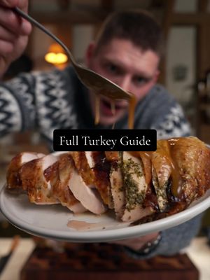 Ultimate Turkey Christmas 🔥 (full recipe in the Salty Flavours Club) #turkey NOT DRY!!