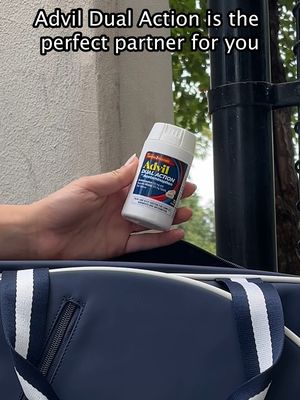 Don’t just push through the pain. Advil Dual Action tackles your sore, strained muscles right at the source, so you can take on your rematch! 🎾