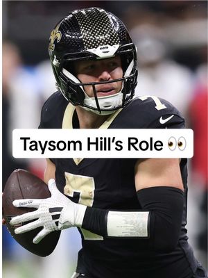 Taysom Hill could be a major part of the Saints’ offense just in time for Fantasy Championship week 📈 #TaysomHill #NewOrleansSaints #NFL #Week16 #FantasyFootball 