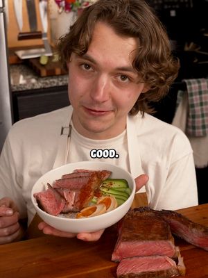 I bought an illegal steak (on purpose).  - To be fair, I didn't know butchers weren't allowed to sell un-trimmed dry aged steaks until I tried to buy one. I did some research afterwards, and I'm not even convinced that it is illegal to sell meat like this. Maybe that first butcher just didn't like me 😂. If there's any butchers watching, please let me know your thoughts!