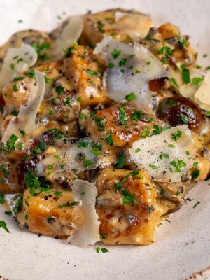 Mushroom & Chestnut Gnocchi
