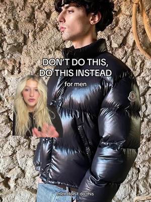 I can’t be the only one who feels this way about glossy puffer jackets🫣  I rlly hate them sm  Lmk if u want links to matte puffers!  #menwinterjacket #pufferjacket #hottake #fashionicks #menstyletips 