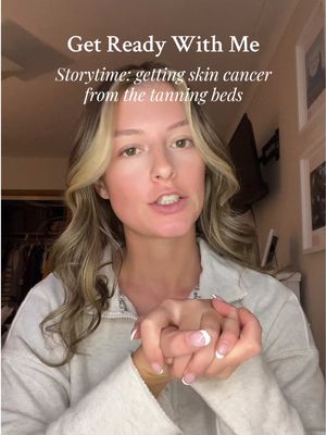 Long story short it’s not fun and can happen to anyone so be careful!! #tanningbed #tanning #skincancer #skincare #skincancerawareness 