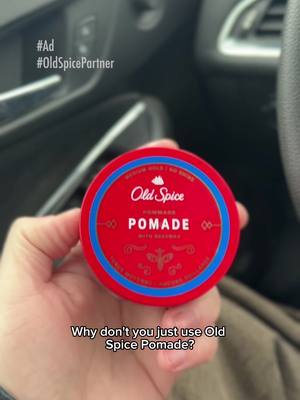 #ad Don’t let the walk from the car to the party ruin your hair. Use Old Spice Pomade. #SponsoredObviously #OldSpicePartner 