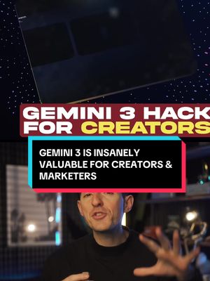 Gemini 3 is insanely valuable for creators and marketers #ai #techtok #google @googlegemini #GoogleGemini #Sponsored