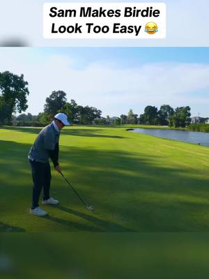 No yips  @Sam Heung Min Golf  #golf #golftiktok #lukekwon #golfcontent #funnygolf 