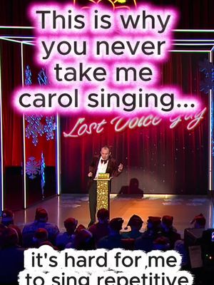 Another festive clip from my past Christmas show. I always try to join in with Christmas carols. 🎄 It doesn’t quite go to plan. Watch Lost Voice Guy’s Christmas Comedy Club on ITVX. #ChristmasComedy #BritishComedy #DisabilityComedy #FestiveFun #LostVoiceGuy #ITVX