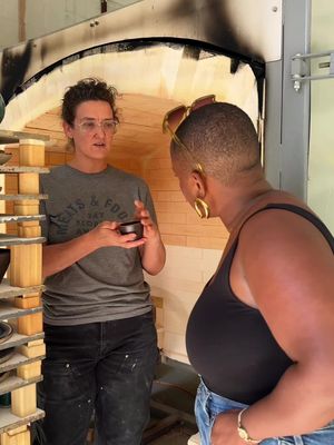 Go make some bowls at Material Things studio! #dc #dmv #potterytiktok 