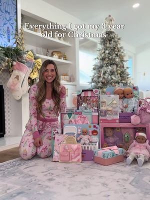 I can’t wait to see my little baby doll lovers reaction on Christmas morning!! Video Description: everything I got my 3 year old daughter for Christmas this year! #christmashaul #girlsgifts #christmas2025 #holidaygiftguide #christmashaul 