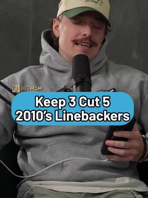 keep 3 cut 5 linebackers from the 2010's #nfltrivia