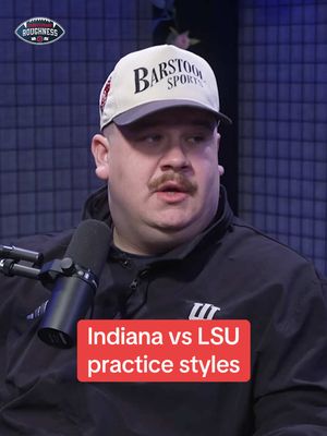 Curt Cignetti and Les Miles have VERY different practice styles 😳 @TBobHebert @Mike Katic #IndianaFootball #LSUfootball 