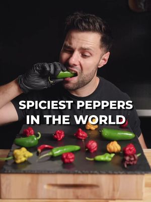 I Tasted the Spiciest Peppers in the World #spicy 