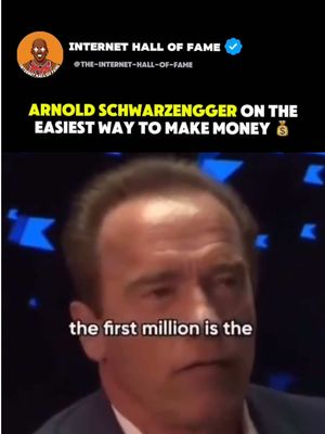 Flew over everyone’s heads 😭 #arnoldschwarzengegger #money #joke #internethof 