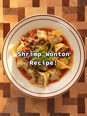 Fine, here's my mom's shrimp wonton recipe @raybanmeta #RayBanMetaPartner #AiGlasses