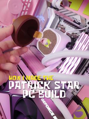 Replying to @driggsytech Patrick Star PC build! [Part 2] ⭐ @Shapr3D + my @BAMBULAB Official X1C helped me bring all the Patrick vibes to the Strawberry Milk HYTE Y70! And the MSI MAG Coreliquid A13 360 AIO came in clutch - the way that you can pop off the top cover and customize it to be whatever you want is so cool! Huge thank you to @Hyte + @MSI USA for providing the parts for this build 🙌 @Blended Group  #HYTEupsetup #Spongebob #BlendedGTalks #PCBuild #3dprinting