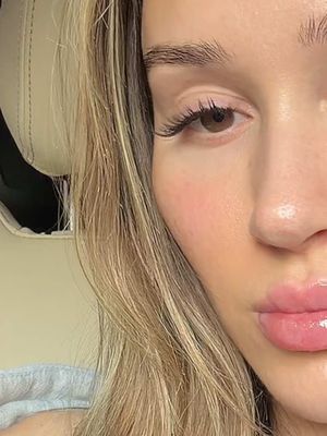 an overdue lash fill is a humbling experience. 