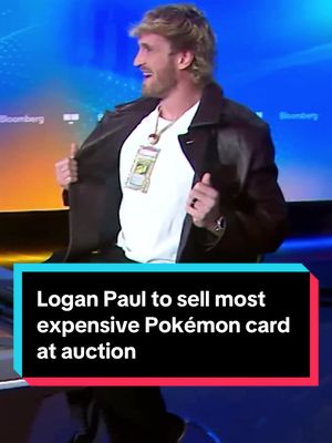WWE star and influencer Logan Paul has agreed to sell his rare Pokémon card that he bought for nearly $5.3 million. He says Pokémon collectibles have delivered "higher returns than the stock market in the past 20 years.”