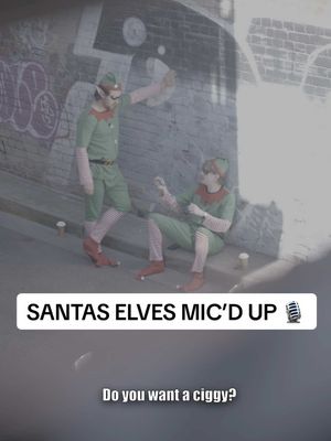 Santa scary lowkey #christmas #sketch #comedy #micedup 