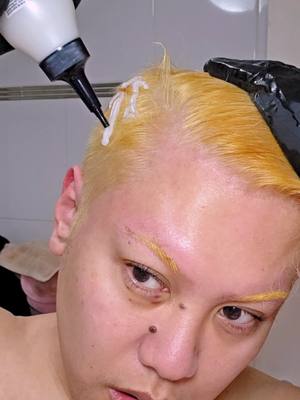 Finally got around to touching up my roots. I used the new toner @L’Oréal Paris  Préférence Le Blonding Acidic Toner in Pearly #hairbleach #athomehaircolor #blondehair   