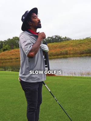 I know I’m not the only one who hates slow golf 😂 #golf #golfer #oakley #orlando 