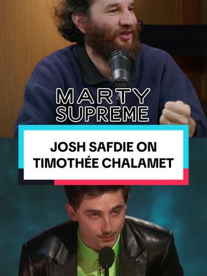 #JoshSafdie tells the story of how he was first introduced to #TimothéeChalamet and breaks down why he was perfect for the lead role in #MartySupreme 
