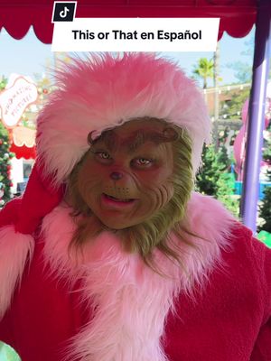 ¿Tamales o pozole? 🫣 El Grinch confiesa que no se baña ni en Navidad 🤮 #thegrinch #latino #navidad #thisorthat #mysecretla  