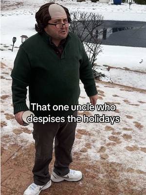 Unc could care less #christmas #skit #fyp 
