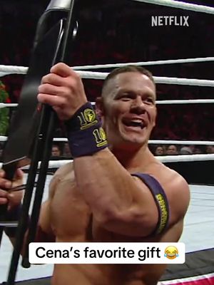 One of the all-time John Cena moments 😂 #WWEonNetflix #JohnCena #WWE 