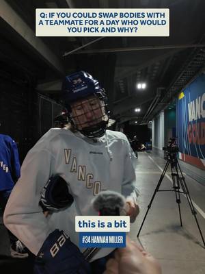 our fault, question was unclear 😂 #qotd #hockey #pwhl #vancouver 