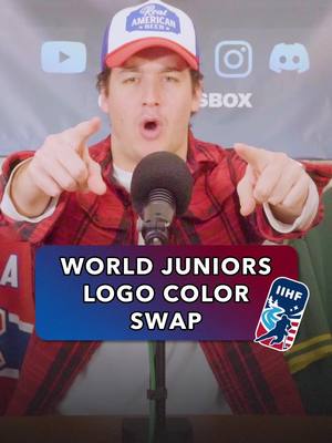 World Junior Logo Color Swap! #hockey #iihf #worldjuniors 