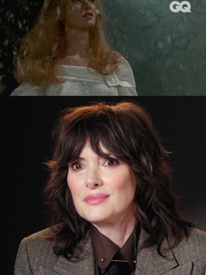 #WinonaRyder looks back on filming #EdwardScissorhands. At the link in bio, see the actress revisit the most iconic roles of her career.