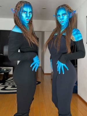 Jaja queríamos hacer este trend en modo Avatar 😜💙@Gemelos Castillo #ArayFer #Avatar3 #Jakesully ##Neytiri##avatarfireandash