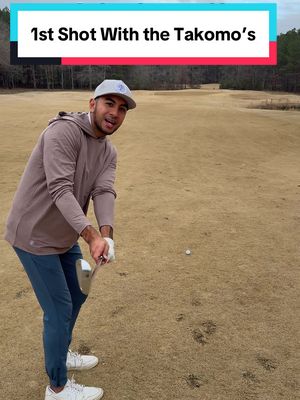 Yesterday I posted a TikTok of me hitting the last shot ever with my old irons…I had them for 12 years 🥹 so, I had to hit my first shot ever with the Takomo’s from this same spot! Going to be posting an unboxing video of the Takomo’s so follow along!  Merry Christmas and Happy Holidays to everyone!  #golf #golflife #golfaddict #golftiktok #golftok @takomogolf 
