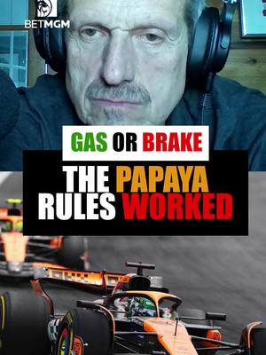 Does Guenther think McLaren’s Papaya Rules worked?? Link in bio to the full ep!