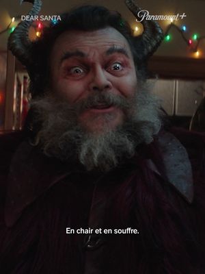 De Santa à Satan, il n'y q̶u̶'̶u̶n̶ ̶p̶a̶s̶ qu'une lettre. #DearSanta #JackBlack #onregardequoi