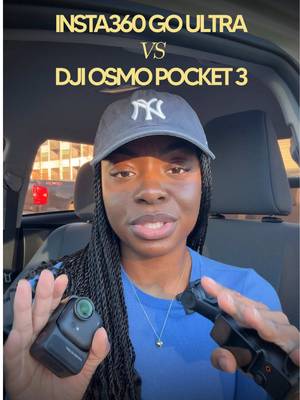 Insta360 sent me their tiny GO Ultra which has been so cool to play with these past few weeks! If you’re wondering which one is best for you, in this video I compare the major differences ✨ The @insta360 official GO Ultra is currently up to 15% off and you can use the link in my bio with my code “Tiana” to receive a free gift with your order (limited time only)!  #insta360 #djipocket3 #vloggingcamera #insta360goultra