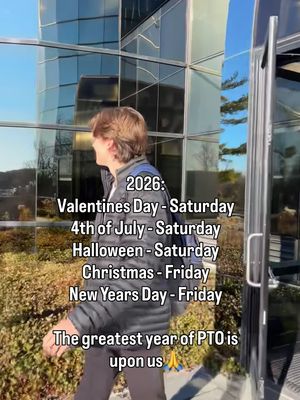 2026 is the greatest year of PTO #workmemes #workhumor #corporatelife 
