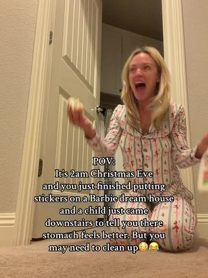 I couldn't help myself at 2am using this sound while I cleaned... literally you couldn't make it up 😂😜 I couldn't quit laughing  #parenting #momjokes #christmaseve #MomsofTikTok 