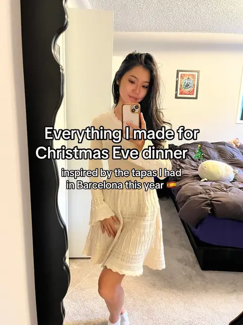 I wanted to recreate some of the tapas I tried in Barcelona this year for Christmas Eve dinner  #christmasdinner #mealidea #tapas #whaticooked #christmas2025 