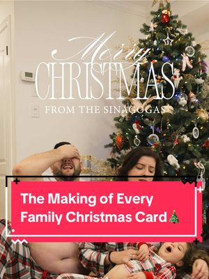 Merry Christmas from my family to yours! #chaos  . . #christmascard #christmas #familycontent #toddlers