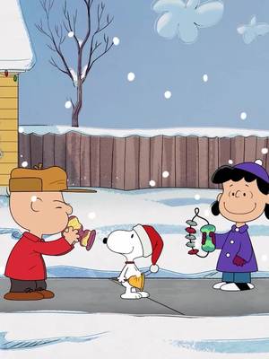 Christmas with the Peanuts Gang ❤️ Watch The Snoopy Show on @appletv