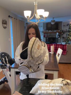 Adding the Snug Attachment to my @tushbaby for the holidays to make my life EASIER🤗 motherhood | baby | toddler | must haves |  parent essentials | parent | mama | mom | toddler mom | baby mom | mom content | relatable | mom life | working mom | small creator | mama content | postpartum | postpartum journey | girl mom |  boy mom | toddler things | toddler activities | teach at home | tushbaby | hip carrier | baby wearing  #tushbaby #tushbabyinfluencer #tushbabyambassador